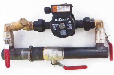 Байпас в системе отопления – это маленький отрезок трубопровода, который устанавливается параллельно арматуре, запорной и регулирующей
