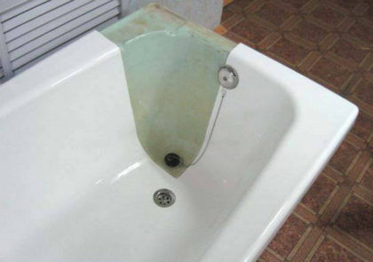 Как отреставрировать старую чугунную ванну