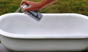 Восстановление эмалевого покрытия ванной своими руками