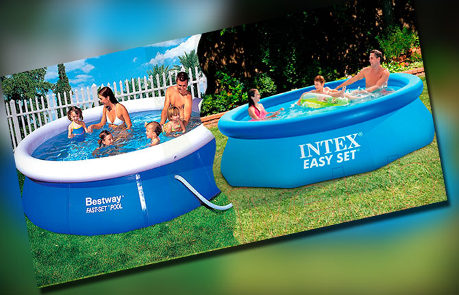 Какой бассейн лучше bestway или intex. Какой бассейн лучше Интех или Bestway. Тент Intex или Bestway что лучше.